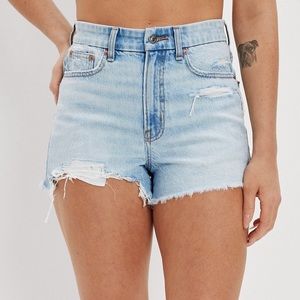 NWT American Eagle Strigid Curvy Highest Waist 90’s Boyfriend Short